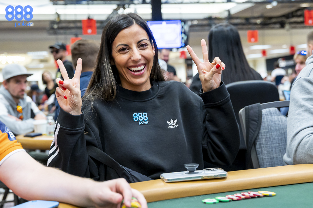 Lucia Navarro - Last 888poker Ambassador Standing in WSOP Main Event