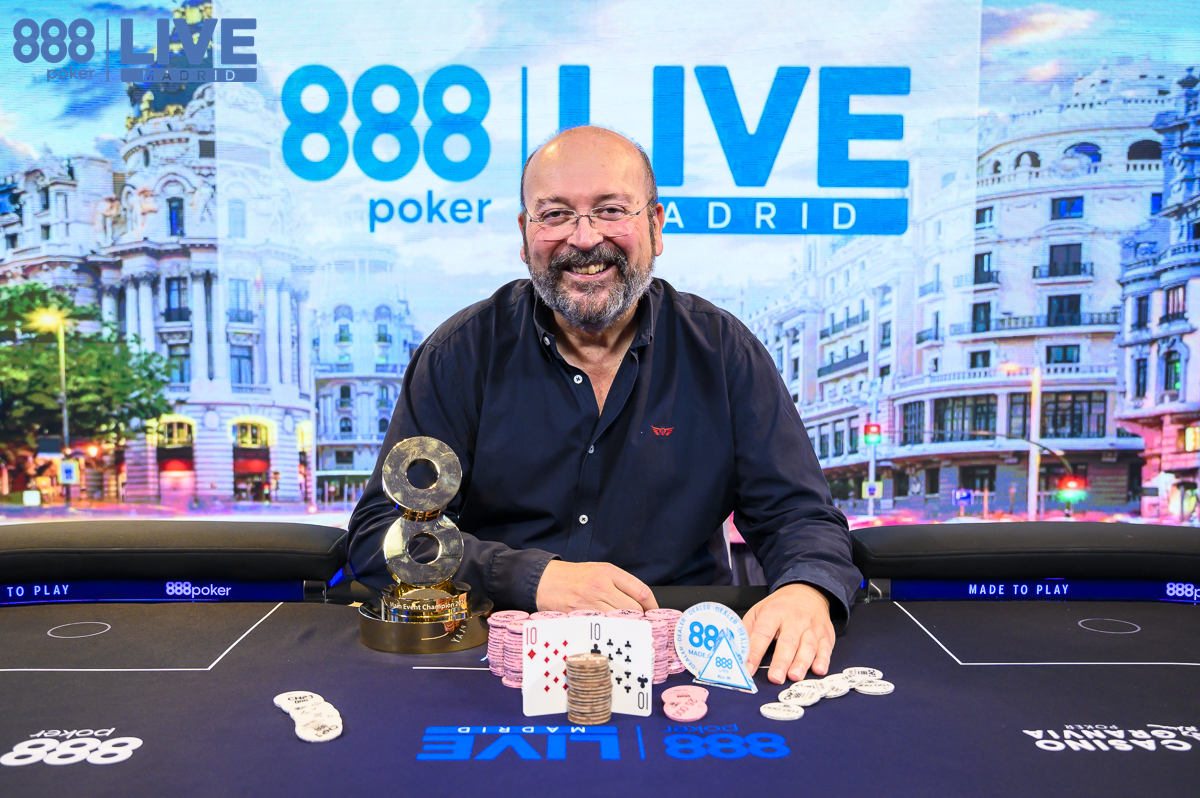 Manuel Ledesma - Winner 2024 888poker LIVE Madrid Main Event!