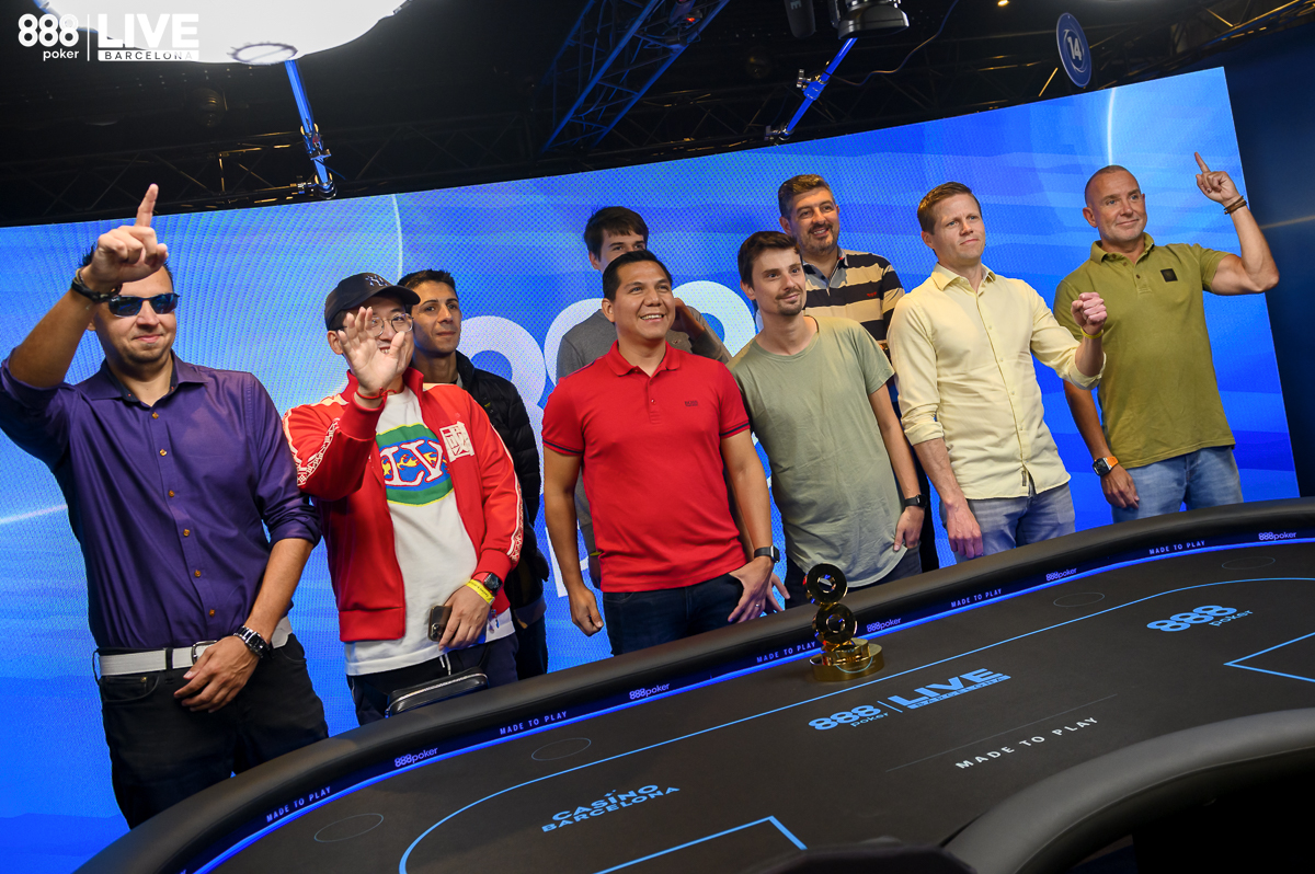 888poker LIVE Barcelona – Day 4 Final Table