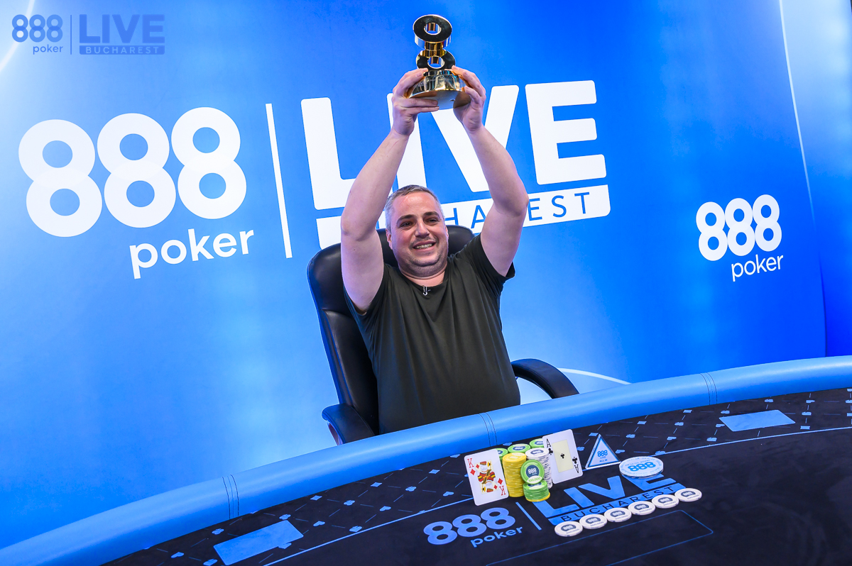 888poker LIVE Bucharest Main Event - Winner Razvan Morar