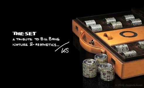 Stahl Meteorite Poker Set