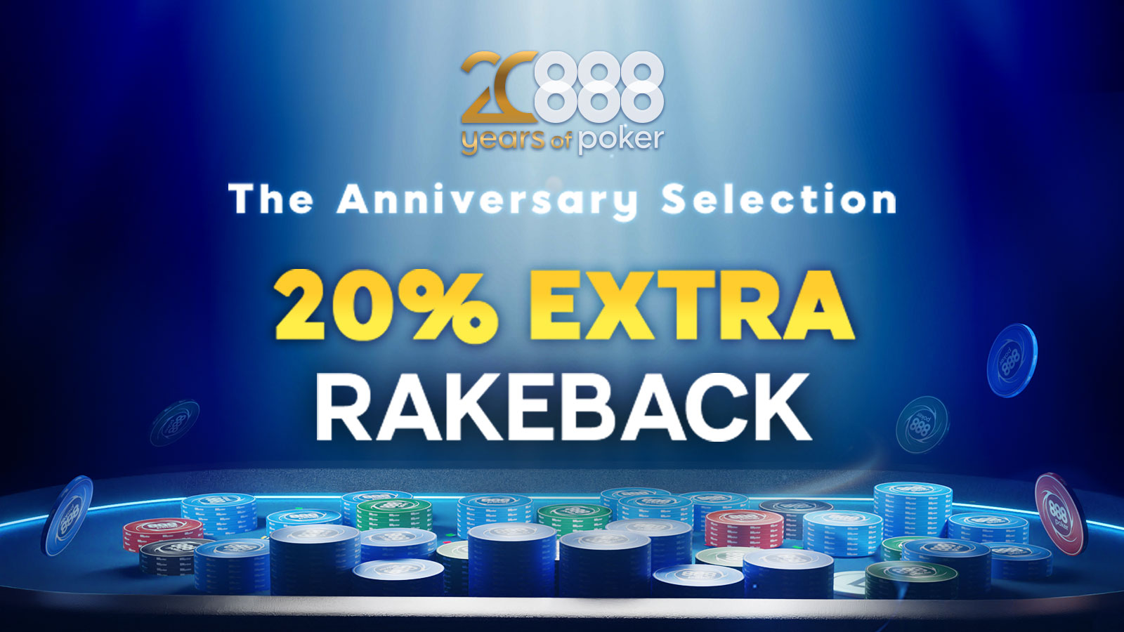 888Poker 20th Anniversary