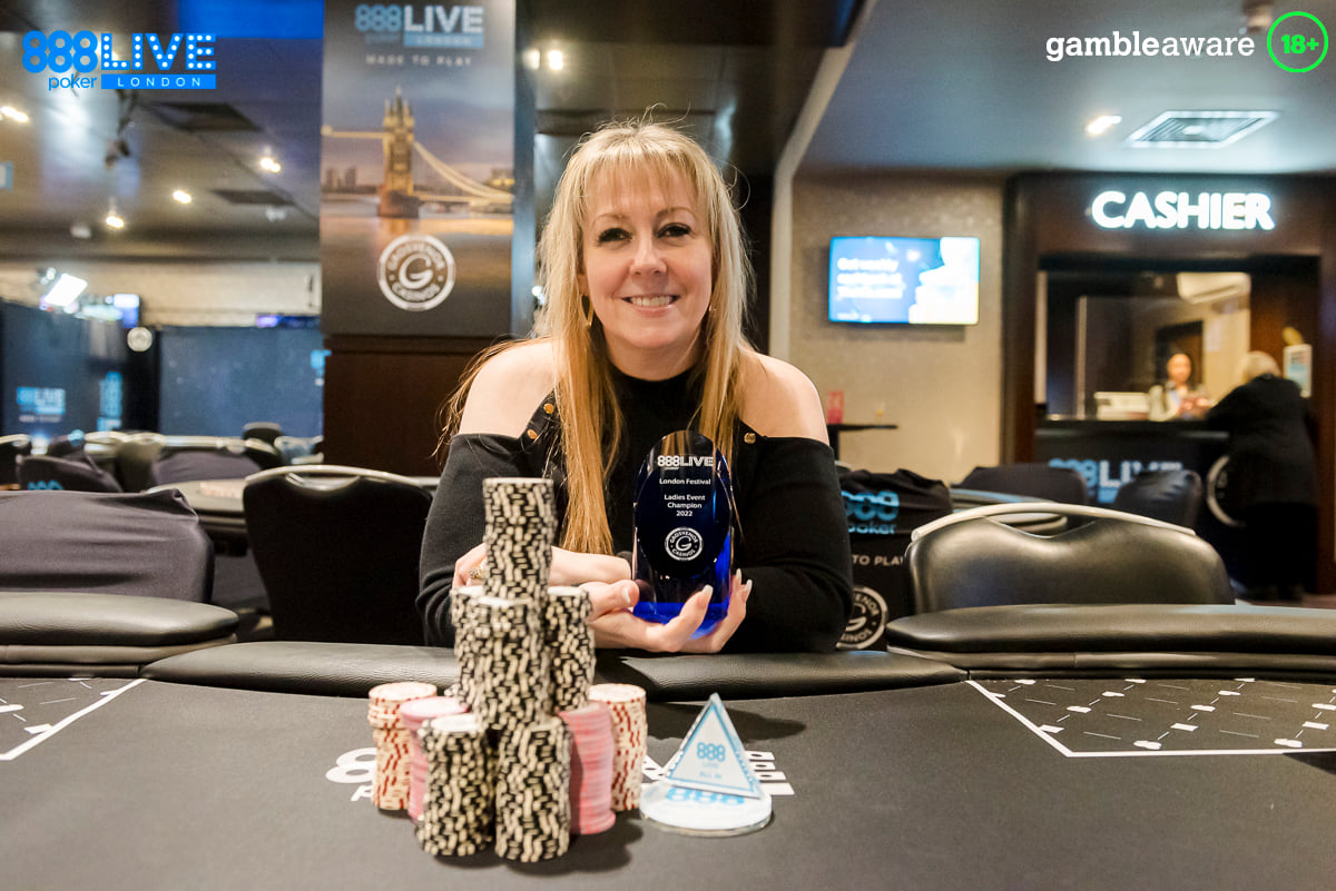 888poker LIVE London - Ladies Event - Cheryl Gale 