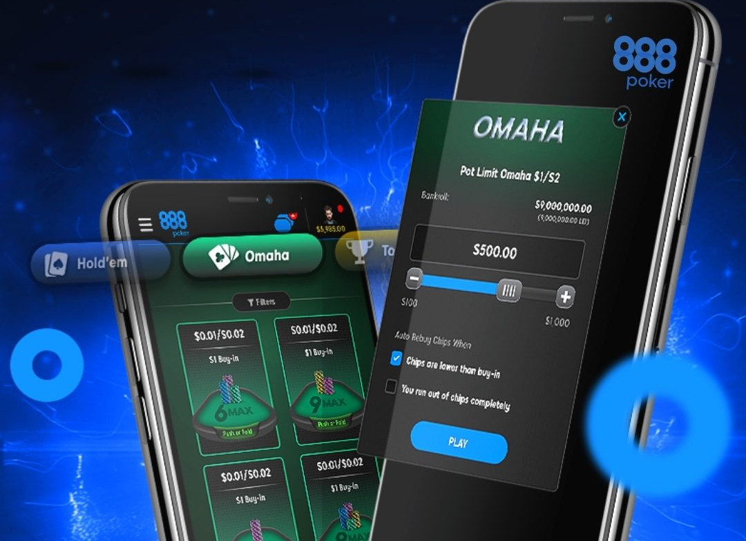 Omaha Now Available on 888poker App
