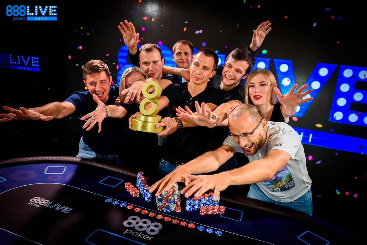 The ultimate winner, Vasiliy Tsapko - 888pokerLIVESochi