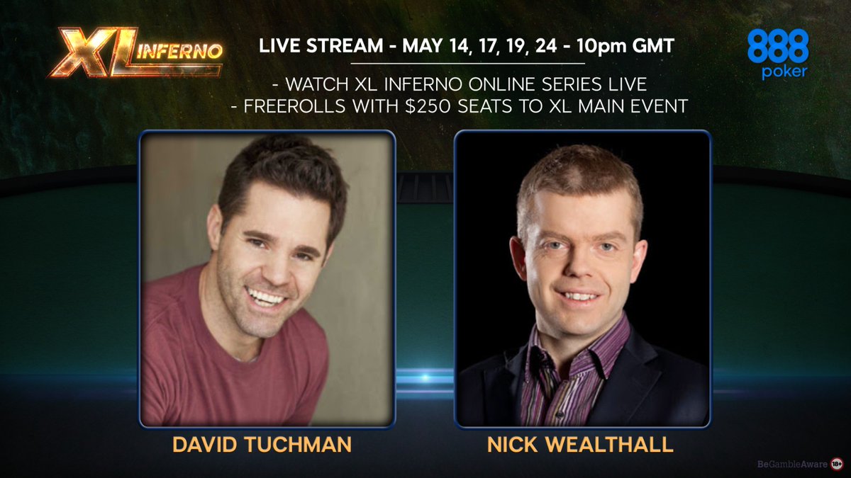 David Tuchman and Nick Wealthall offering commentary and entertainment