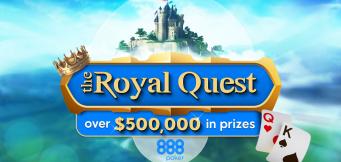 Get the Royal Treatment at 888poker with our Royal Quest Challenges!
