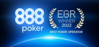 888poker Celebrates 20 Years with EGR Poker Operator of the Year Win!