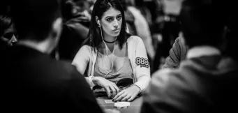 vivi saliba playing poker