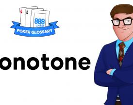 Monotone board - poker terms