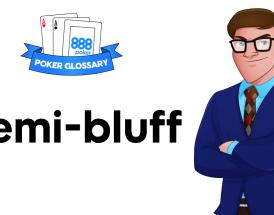 Semi-bluff Poker