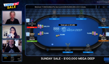 Sunday Sale Is a Resounding Success with Poker and Live Stream Action!