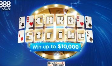 Strike “Gold” with 888poker’s Card Strike – Match, Strike, Spin and WIN!