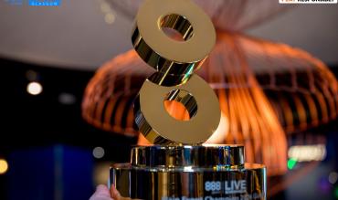 888poker LIVE Glasgow: Main Event Trophy