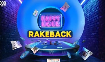 Fire Up Your Cash Games: Score 30% Extra Rakeback during 888poker’s Happy Hour!